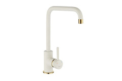 purquartz-cascata-gold-brass-square-spout-white-matte-tap