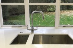 compac-Luna-worktop-double-sink-cutout-worktop-installation-radlett-hertfordshire