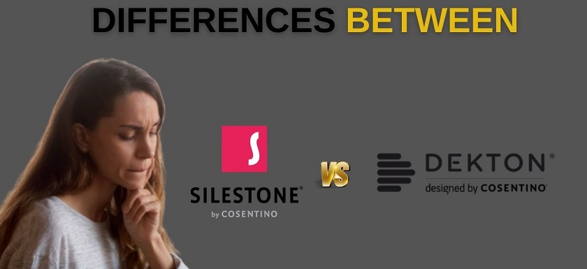 differences between Silestone and Dekton