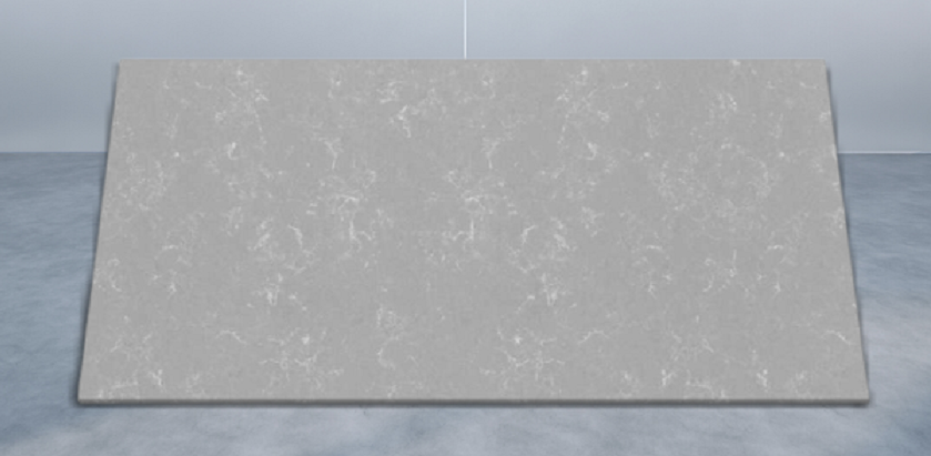 Cimstone Tundra Light Grey Quartz slab