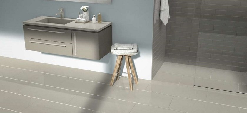 CRL Quartz Soft Concrete Bathroom Worktop