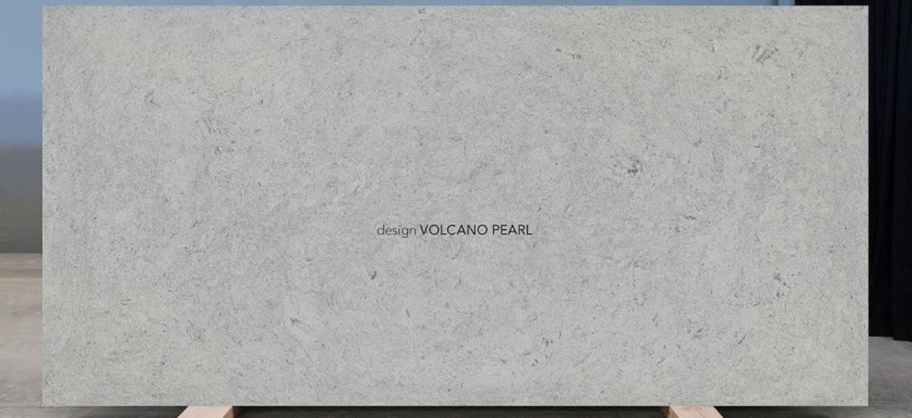 Compac Volcano Pearl Sustainable quartz slab