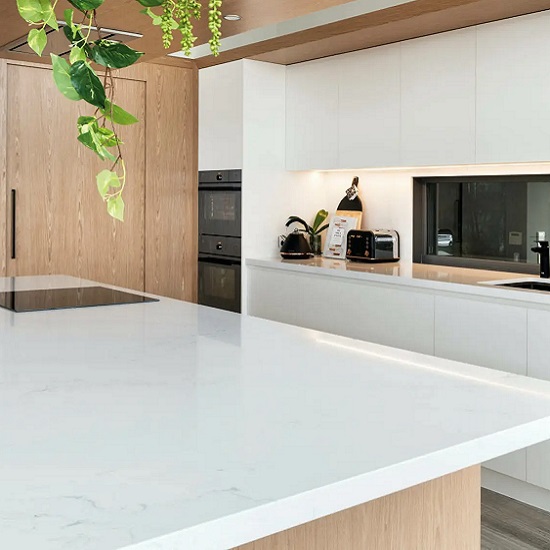 Silestone Calacatta Gold kitchen worktops