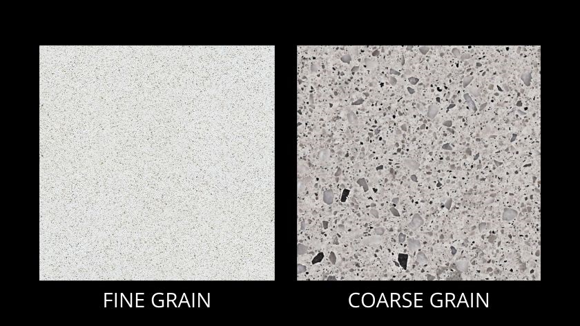 granite looking quartz brands