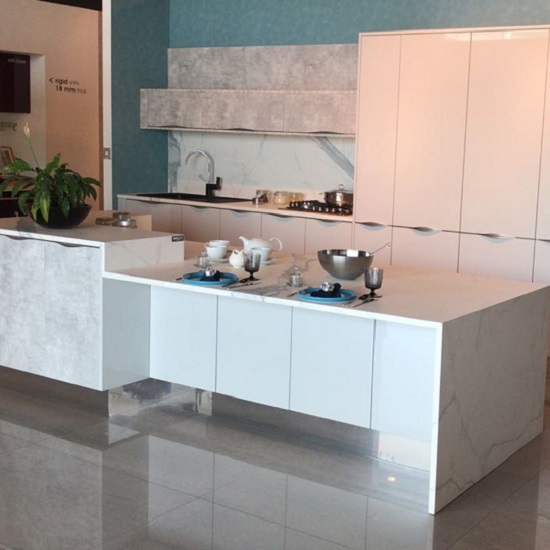 Sapienstone Calacatta Statuario kitchen countertops