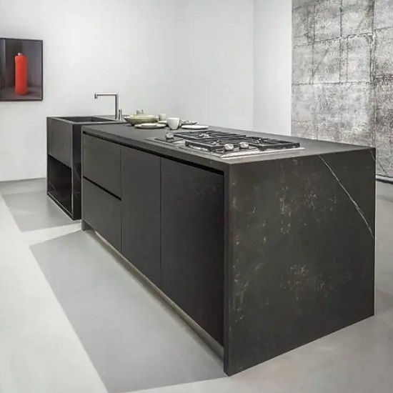 Dekton Kelya minimalist kitchen