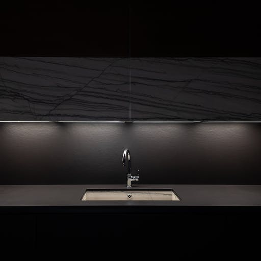Dekton Sirius minimalistic kitchen