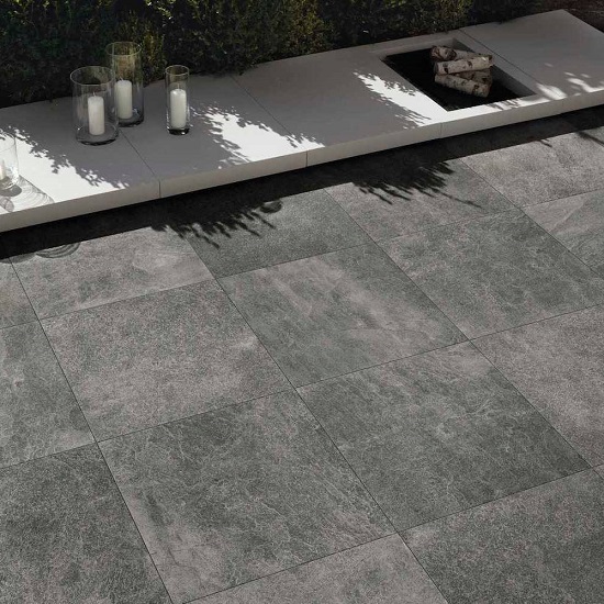 Marazzi Porfido Greenery floor tiles