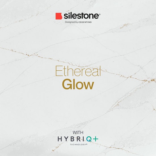 Silestone Ethereal Glow close up