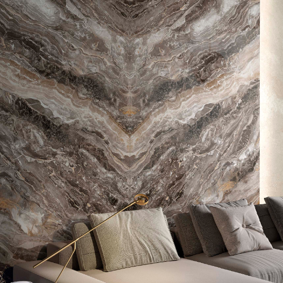 Infinity Orobico Luxe living room wall