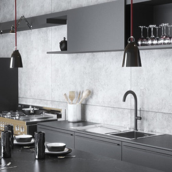 Silestone Eternal Charcoal Soapstone 20mm kitchen