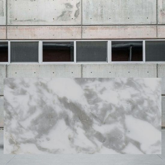 Bianco Brouille marble worktop slab