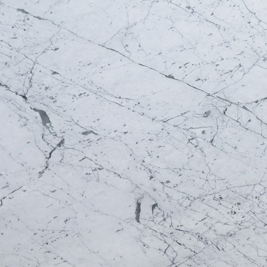 Bianco Carrara marble honed