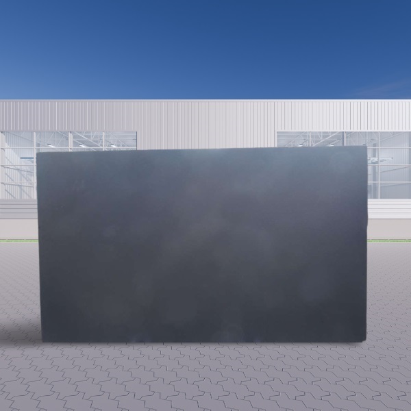 A slab for worktops in Absolute Black Granite in Anticato finish