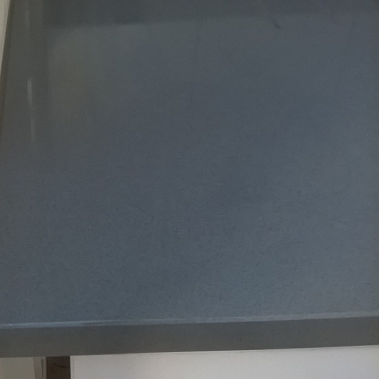 A photo of a Quartzforms Pebble Dark Grey Worktop