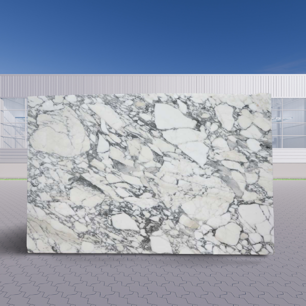 Arabescato marble slab