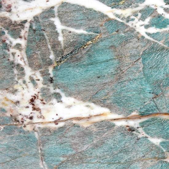 a photo of Amazonite quartzite in leather finish