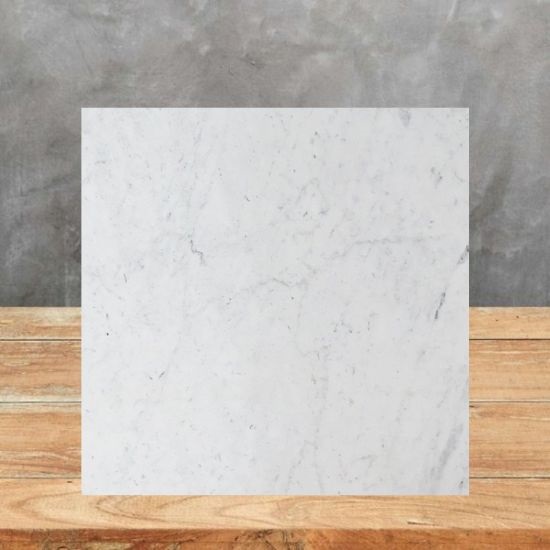an image of a sample of Carrara C Extra 1st marble