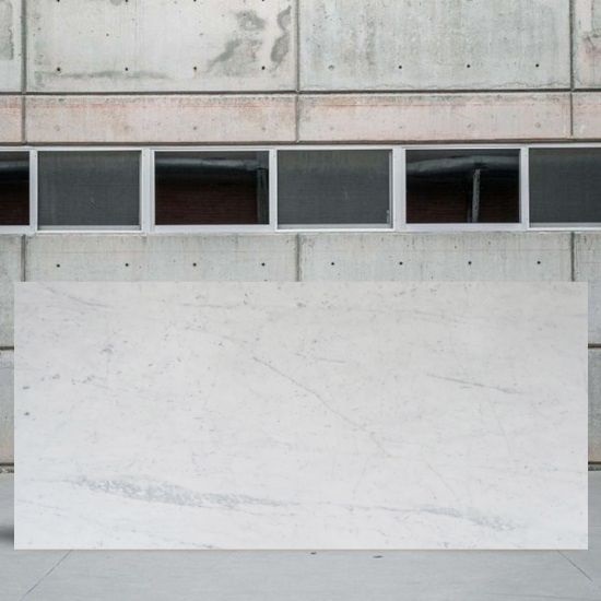 an image of a Carrara C Extra marble honed finish