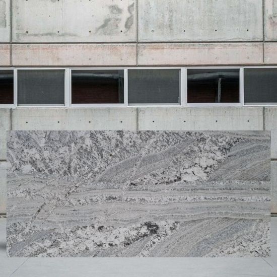 an image of a White Fusion granite slab