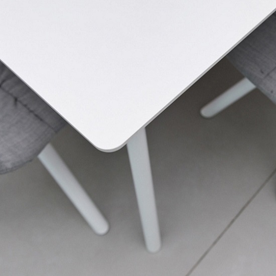 a Compac Absolute Blanc table top