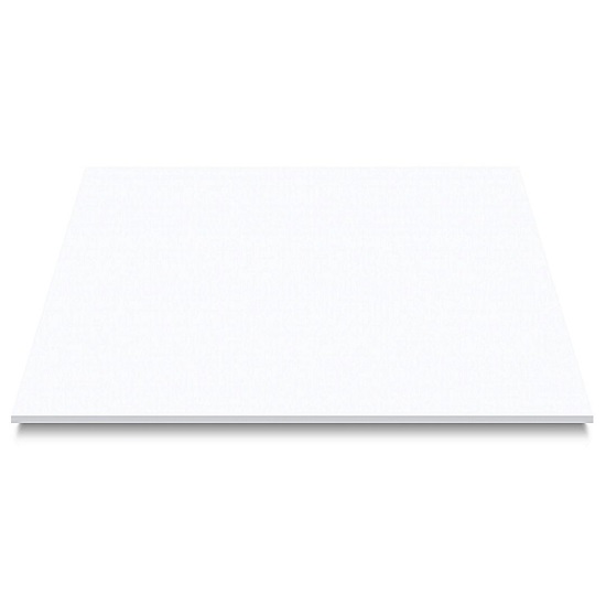 a photo of an Compac Absolute Blanc slab