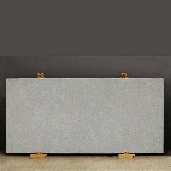 a photo of a Unistone Concreto quartz slab