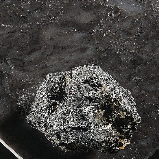 a Technistone Noble Imperial Grey quartz surface