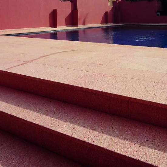 Niwala Pink Limestone steps