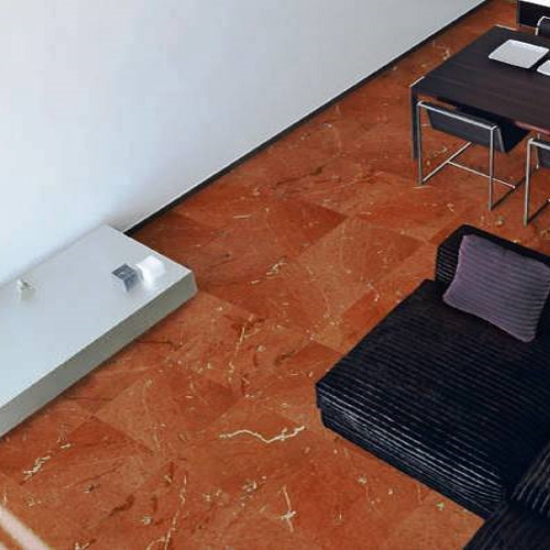 Red Alicante marble floor tiles