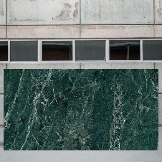 Verde Alpi natural marble slab