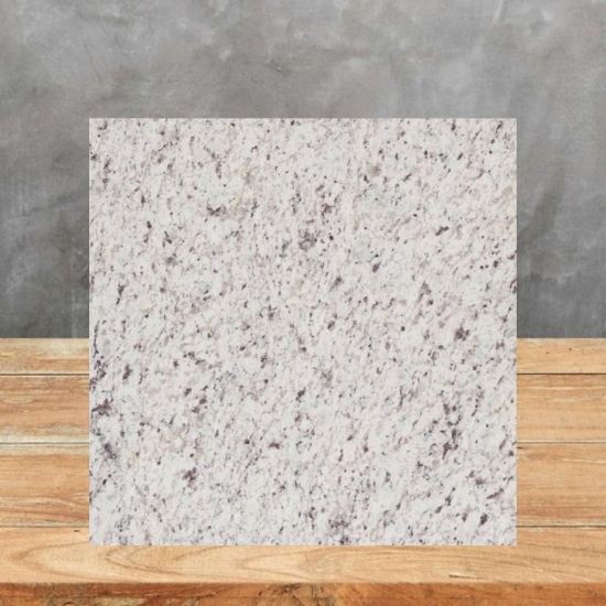 White Ornamental granite sample