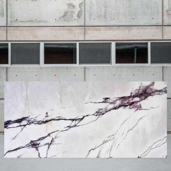 Lilac marble slab