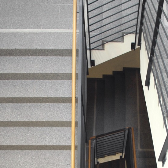 Terrazzo Grigio Scuro stairs