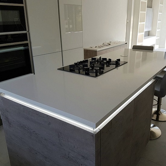 Compac Plomo worktops Stanmore Middlesex