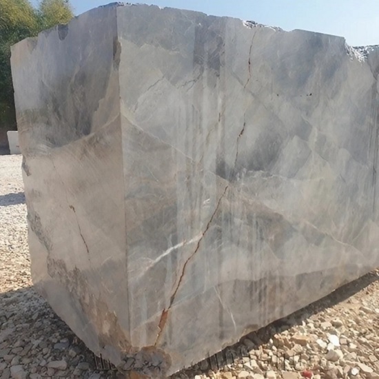 Astana Grey marble block