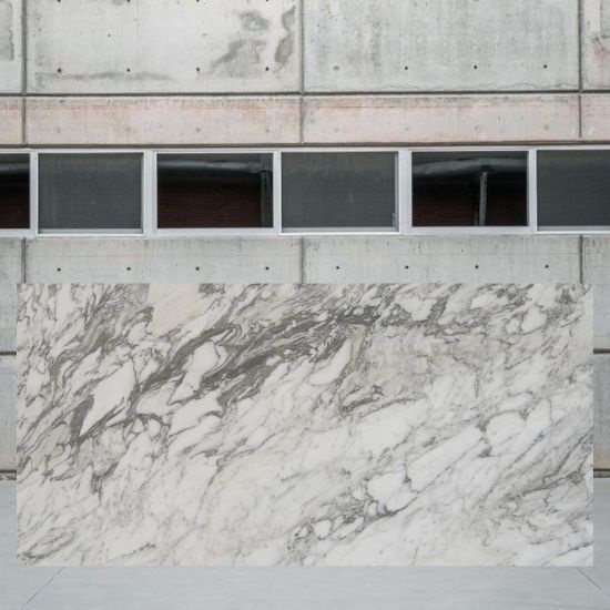 an image of a Calacatta Arni marble slab