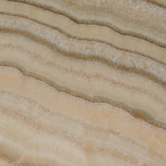 a close-up photo of Cappuccino Onyx vein cut
