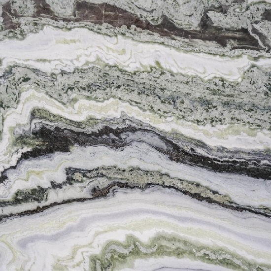 a close-up photo of Himalayan Green Onyx
