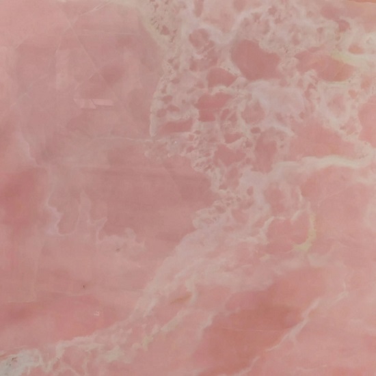 A close-up photo of Pink Onyx