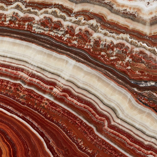 a close-up photo of Red Onyx