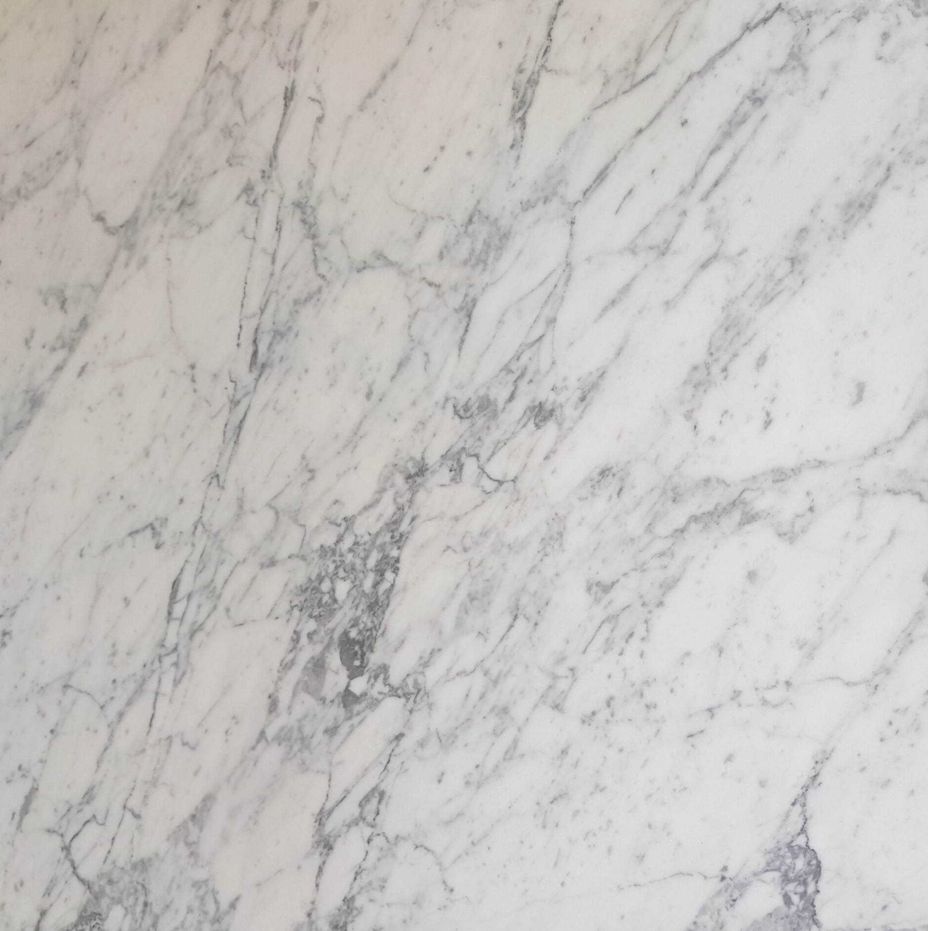 A close-up of Venatino marble