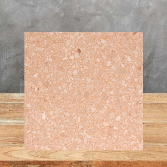 an mage of a pink terrazzo Rosa sample