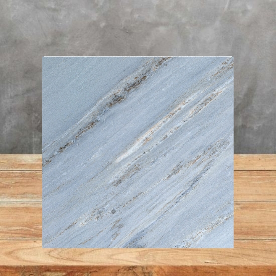 an image of a Palissandro Bluette Marble sample and a grey background
