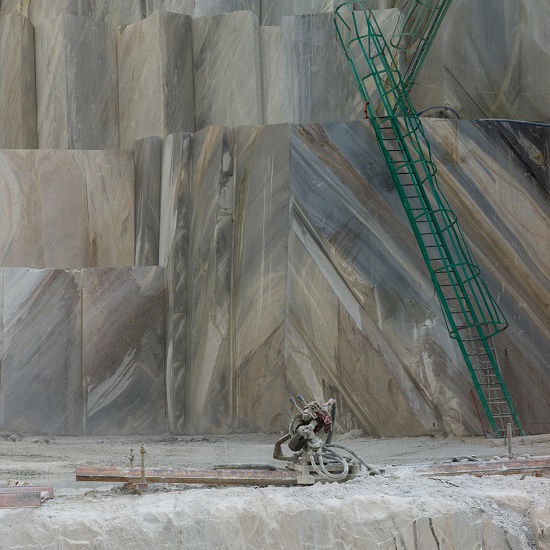a photo of the Palissandro Fiorito Marble quarry