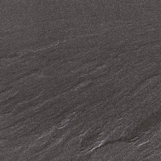 a close-up of black slate satinato