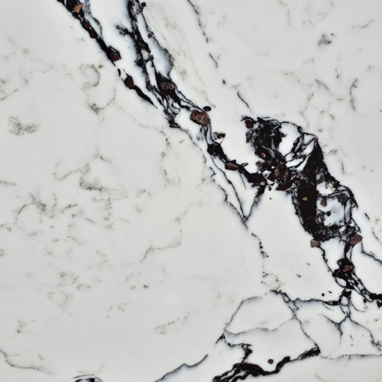 Arabescato Black Printed Quartz