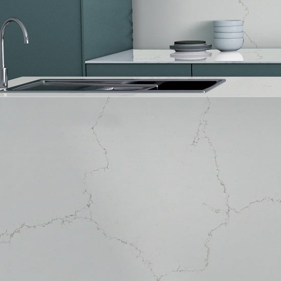 CRL Quartz Messina Gold kitchen worktop