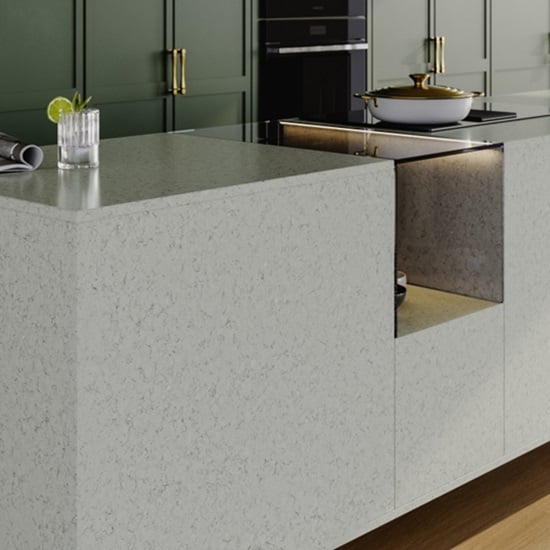 Technistone Wild Yucca kitchen worktops