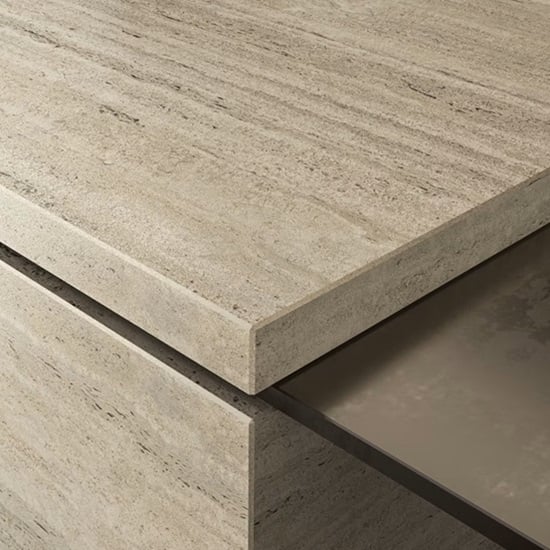 a close-up photo of a Dekton Nebu 20mm worktop